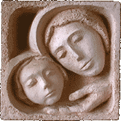 Керамическая композиция "Умиление".